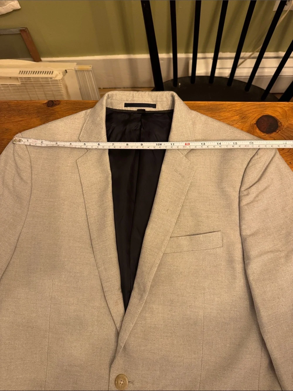 J. Crew Men’s Tessuti Carpini Ludlow light gray  Two-Piece Suit